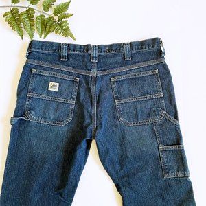 Vintage LEE Carpenter Jeans Tapered cropped Leg